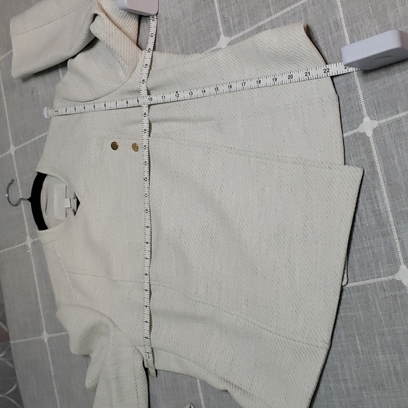 Boss hugo boss women's krista asymmetrical blazer, color gray, size 10 - Picture 12 of 15